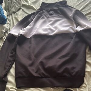 Men's Black and White Jacket